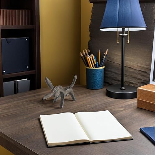 Miniatura 4 de EXCEART Figura de animal de hierro, escultura de caballo de burro, adornos de animales de escritorio para decoración de oficina en casa