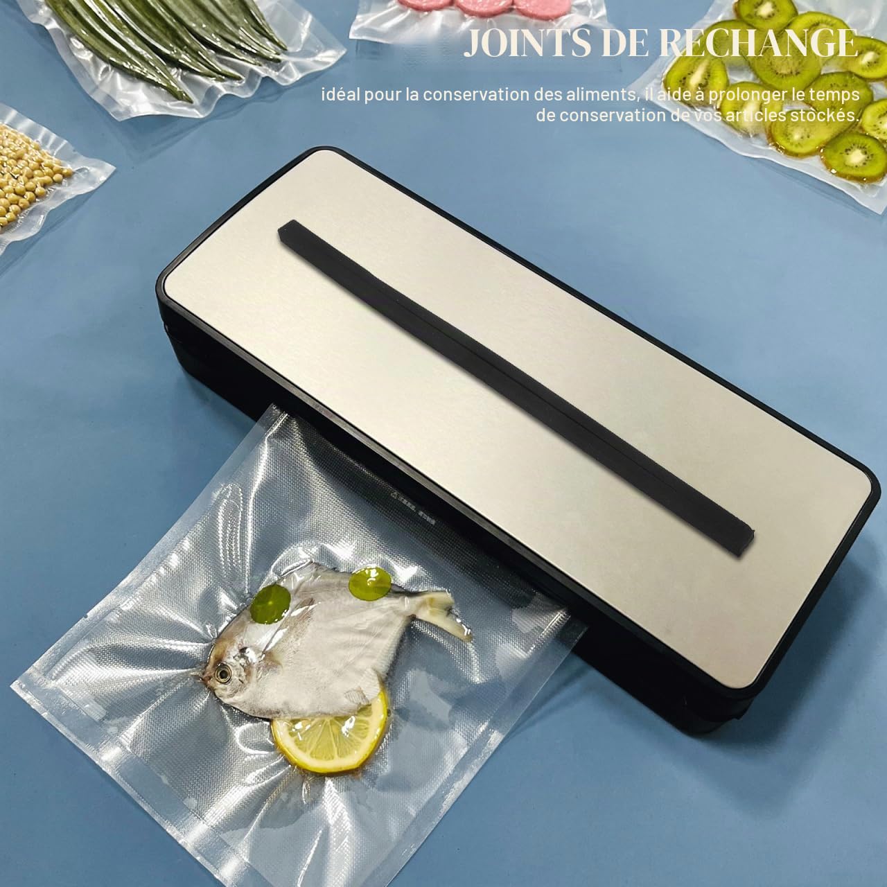 COLLBATH 2pièces Joint De Rechange Mousse Pour Scelleuse Sous Vide Entretien De Machine à Vide Adaptée Aux Machines à Aliments Lot