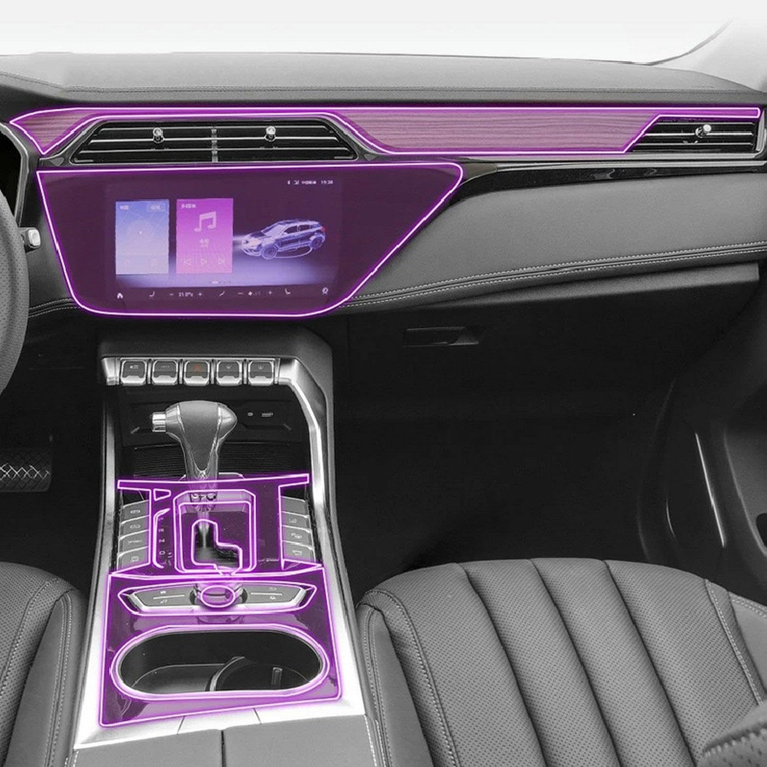 Film écran TPU Ford Territory 2019-2023 haute résistance | Finition invisible premium
