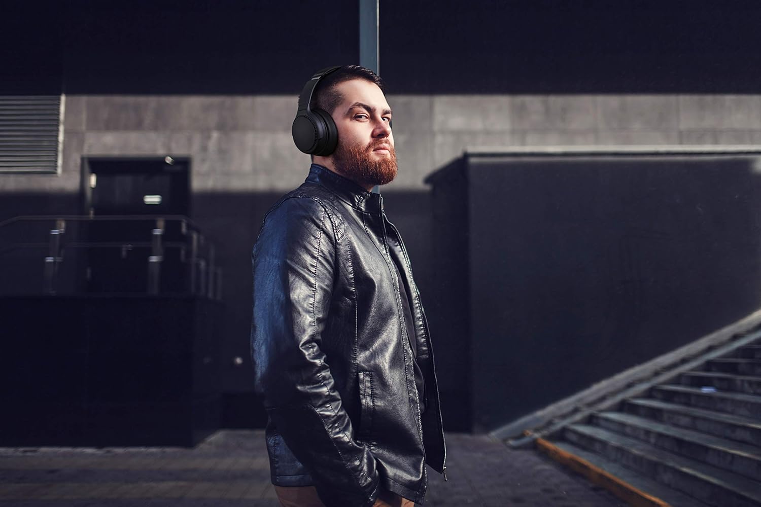 Panasonic Rb-M300B Headphones Wired & Wireless Head-Band Music, W128264457 (Wireless Head-Band Music Bluetooth Black)