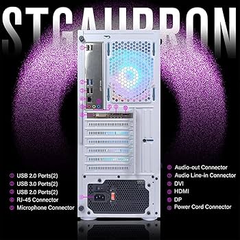 Amazon.com: STGAubron Gaming Diamond Desktop, Intel Core i7