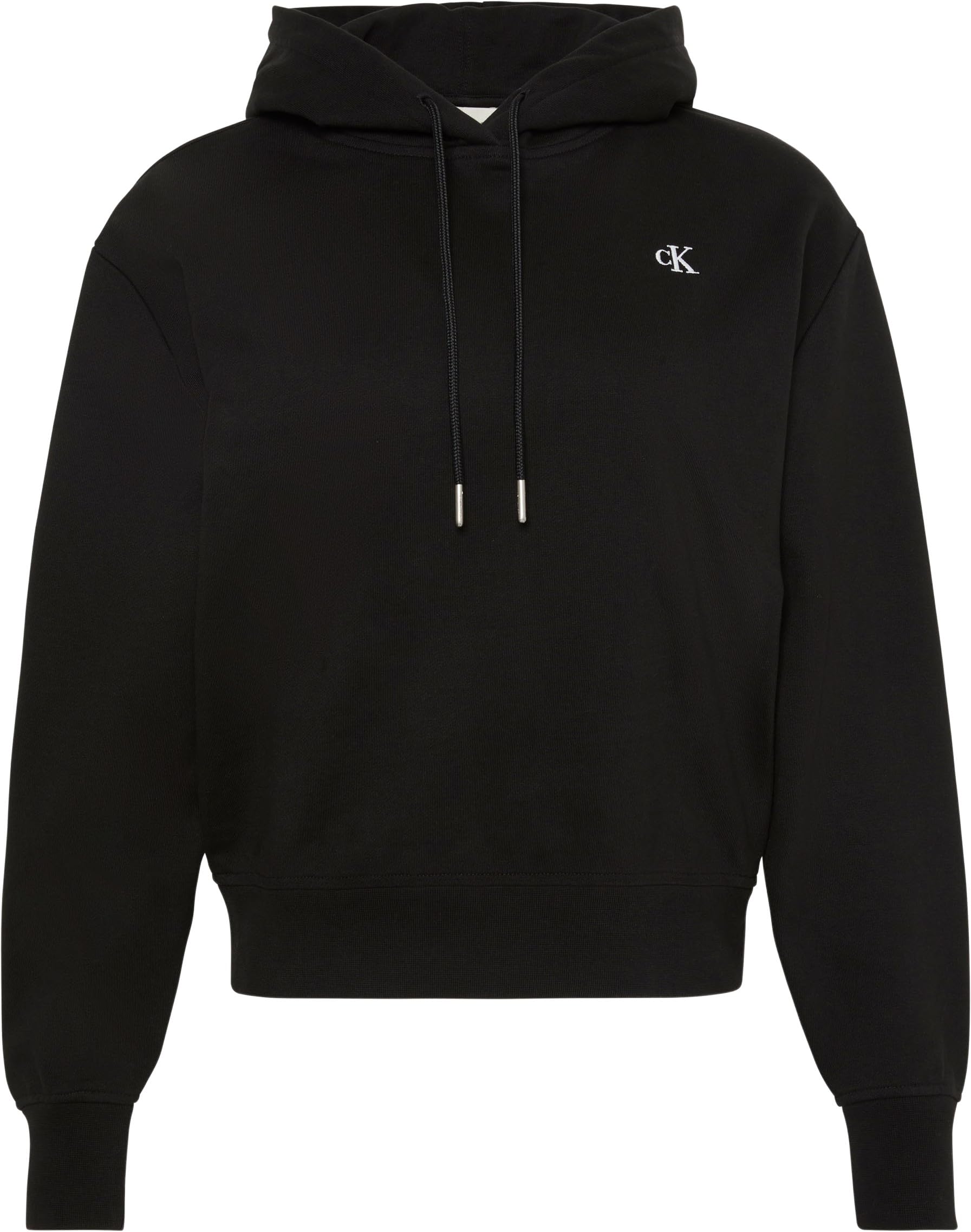 Calvin Klein Sweat à Capuche Femme Monogram Terry avec Logo
