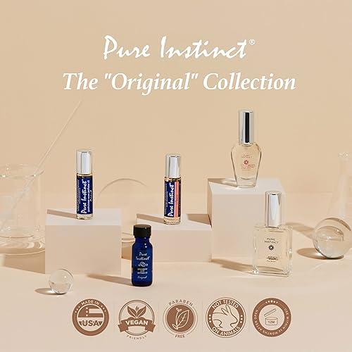 Miniatura 10 de Pure Instinct Roll-On (paquete de 2) – La colonia de perfume de aceite esencial original con infusión de feromonas – Unisex para hombres y mujeres –