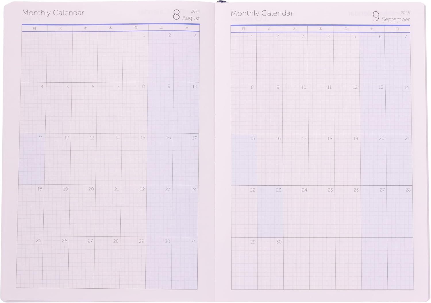 Franklin Planner Organizer Project Weekly Begins April 2025 A5 Black 86474