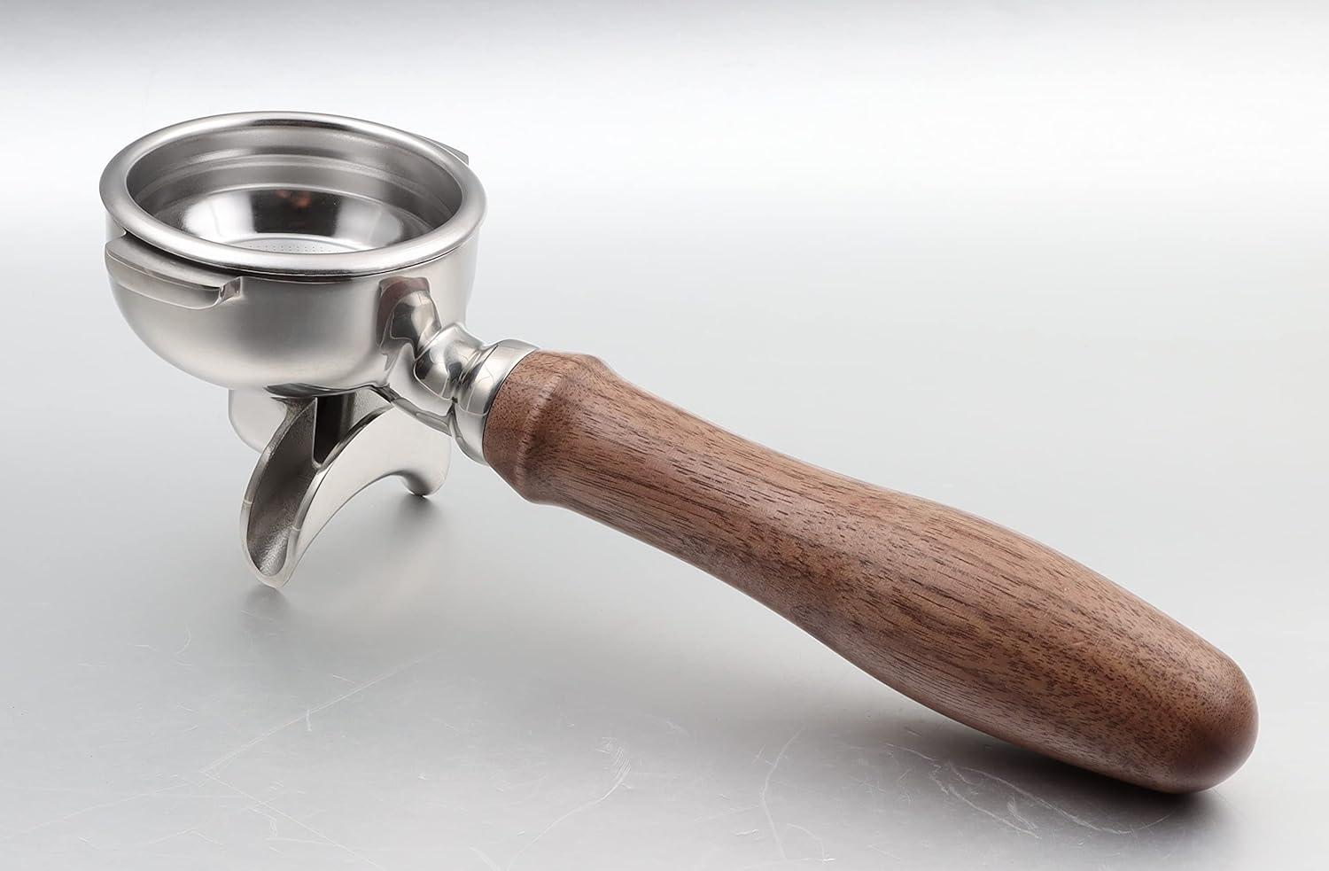 58mm Portafilter Double Spout Compatible with E61 Group Head, 2 ears