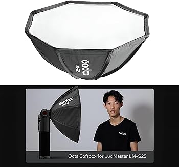 godox Lux master (オクタゴンソフトボックス付き) GODOX LM-S25 Octa Softbox for Godox Lux Master Retro Camera