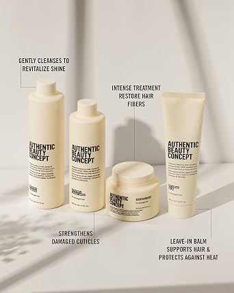 Authentic Beauty Concept Replenish Mask | Damaged Hair | Strengthens Hair Fiber | Vegan & Cruelty-free | Silicone-free