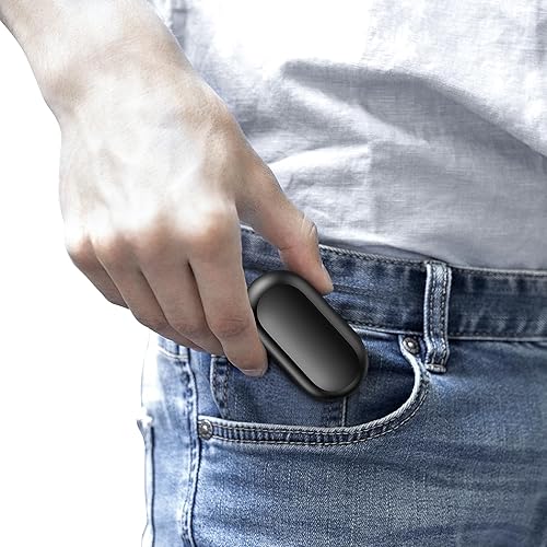 Miniatura 6 de kurdene Auriculares inalámbricos Bluetooth de 5.3 pulgadas, auriculares ligeros, sonido de graves profundos, micrófonos integrados, auriculares de