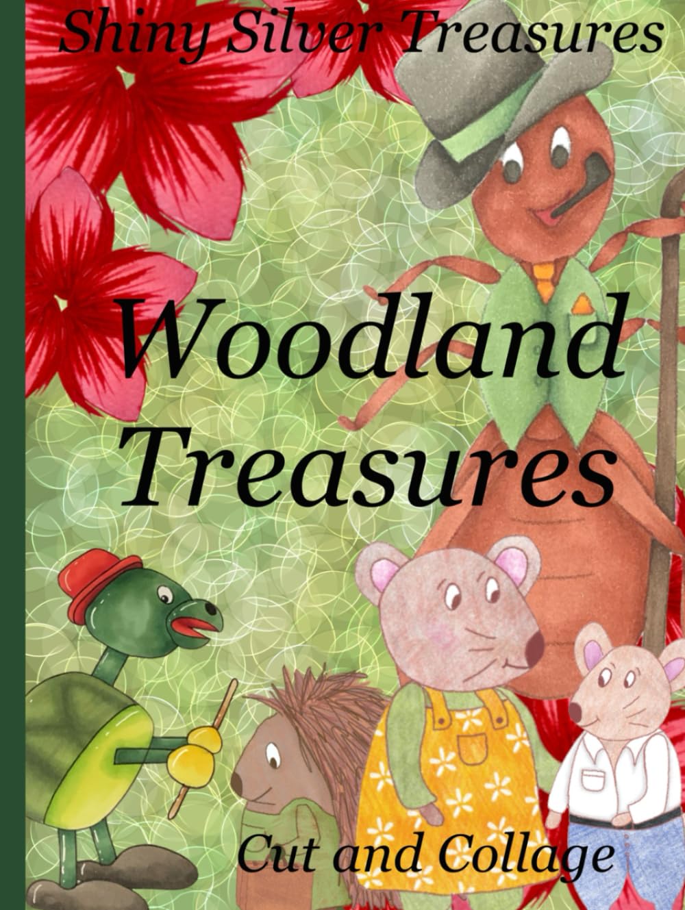 Woodland Treasures Cut And Collage Book      Hardcover – February 24, 2026