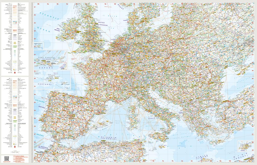 Europe Marco Polo Map