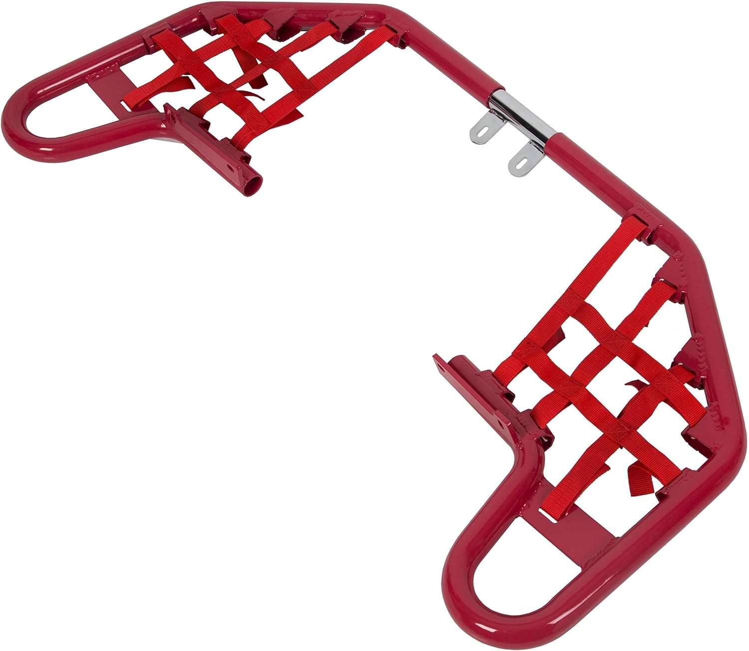 Aluminum Nerf Bar Net Compatible with Yamaha Warrior 350 1987-2004 Red