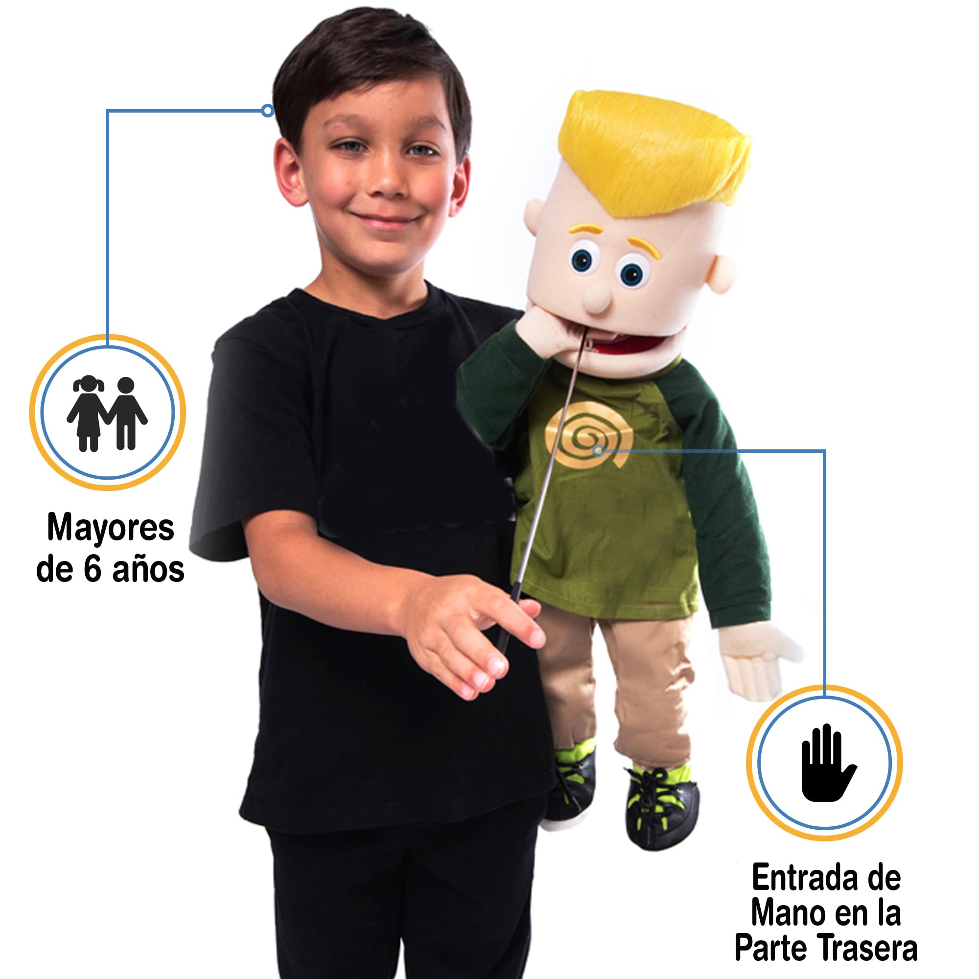 25 Eddie Full Body Puppet by Silly Puppets