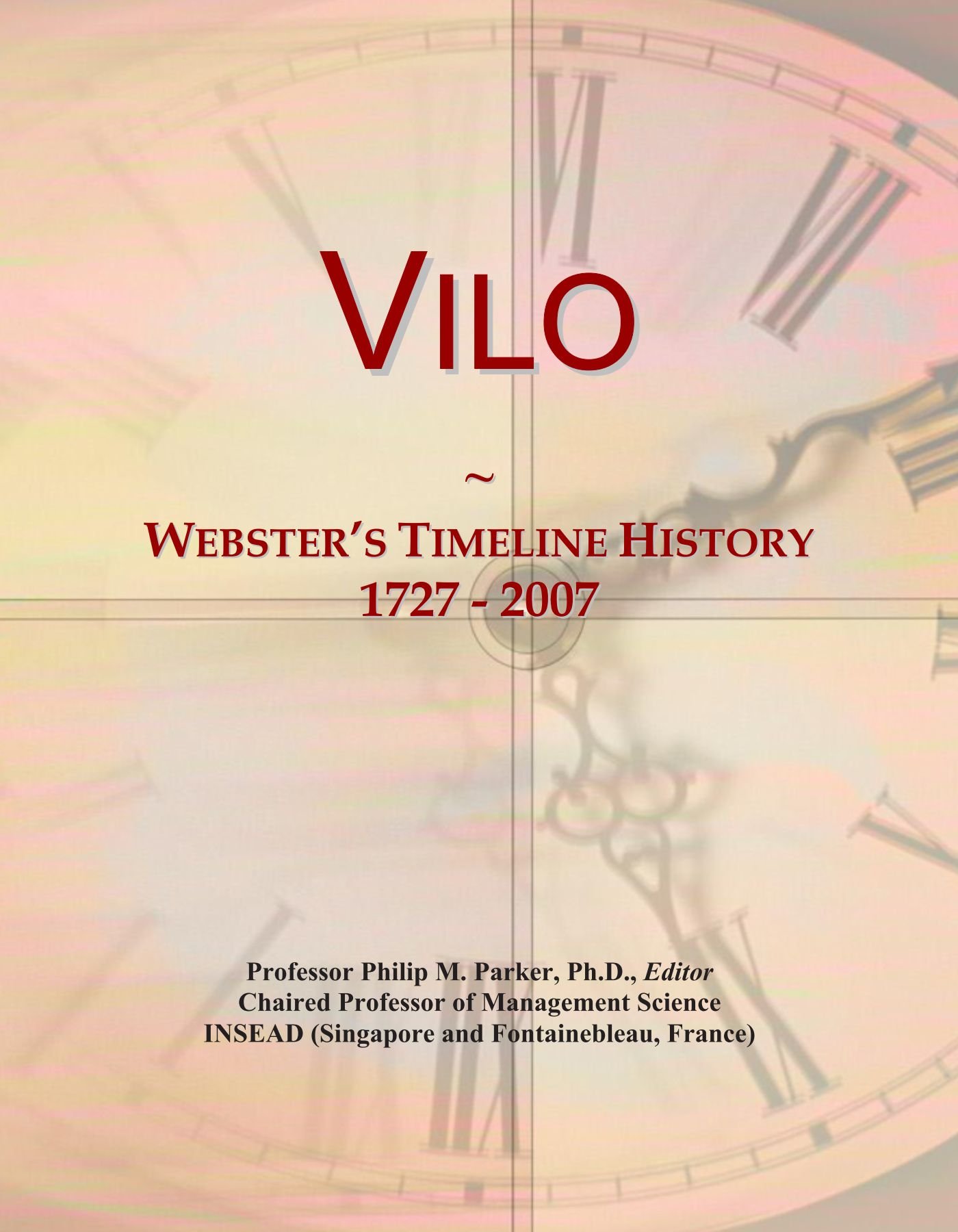 Vilo: Webster's Timeline History, 1727 - 2007
