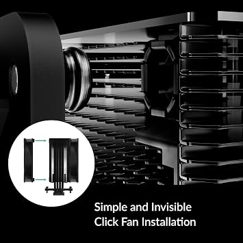 Arctic Freezer 36 DUO ARGB Intel/AMD Compatible, 4x Heat Pipe, 2x12cm Processor Cooler with PWM Fan (AR-ACFRE00124A)