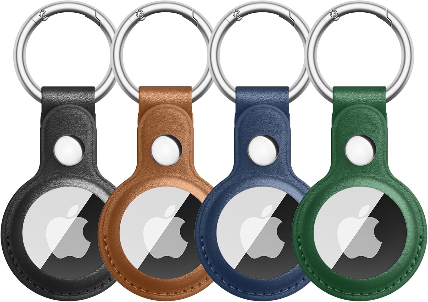 Meliya 4 Pack Air Tag Keychain for Apple Airtags Holder
