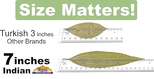 Miniatura 8 de Rani Bay Leaf hojas Especias enteras seleccionadas a mano extra grandes 175 oz 50 g  totalmente naturales aptas para gluten sin OMG veganas origen