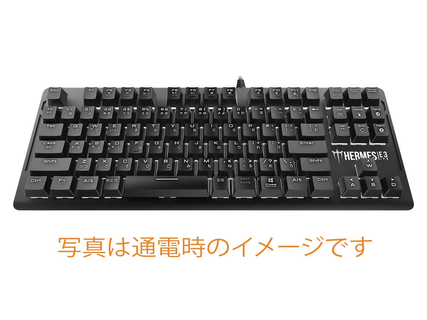 Amazon.co.jp: GAMDIAS Hermes E3 RGBメカニカルキーボード 91キー 