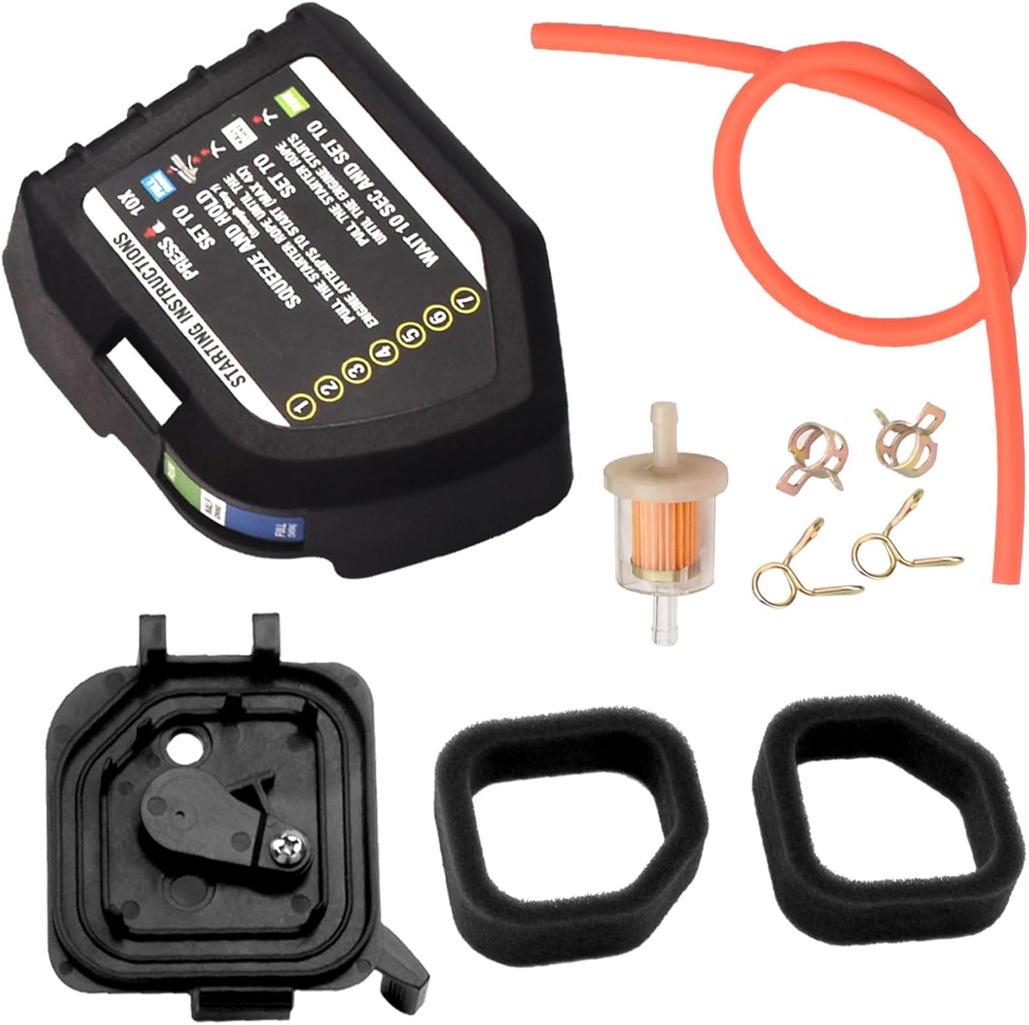 308649003 5687301 307191001 Air Filter & Cover Set for Ryobi RY251PH RY252CS RY253SS RY254BC 25CC 25.4cc String Trimmer