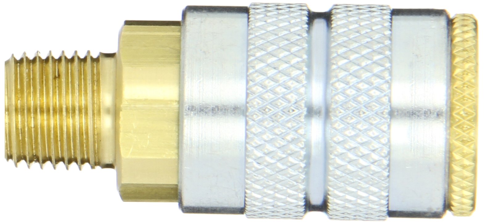 Dixon Valve 2FM2-B Brass Manual Industrial Interchange Pneumatic Fitting, Socket, 1/4