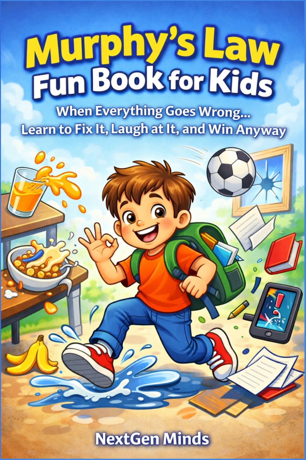 Murphy’s Law Fun Book for Kids: When Everything Goes Wrong… Learn to Fix It, Laugh at It, and Win Anyway