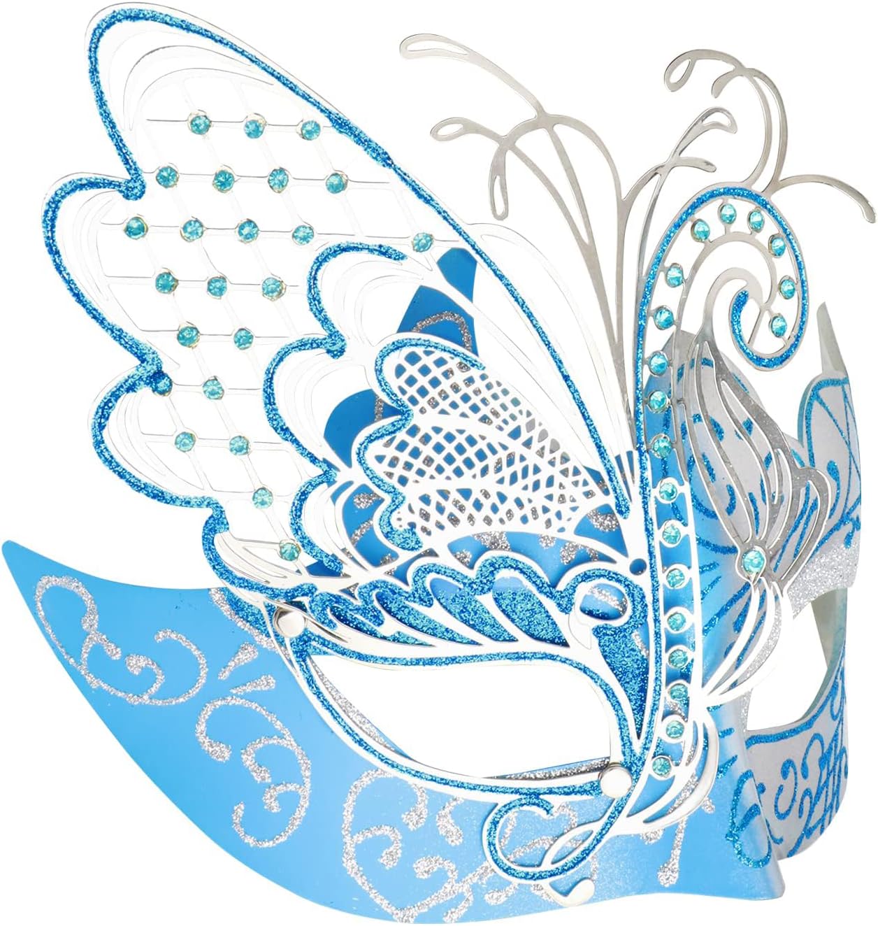 Coddsmz Mysterious Venetian Butterfly Lady Masquerade Halloween Party Mask Evening Prom Ball Mask Bar Costumes Accessory - Image 8