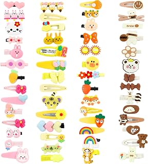 56 Pcs Cute Hair Clips for Girls and Women,Colorful Hair Barrettes Alligator Clip Accessories,Hairpins for Hairstyles No Slip,Ideal Gifts for Girls Women Teens Adult Birthday Wedding