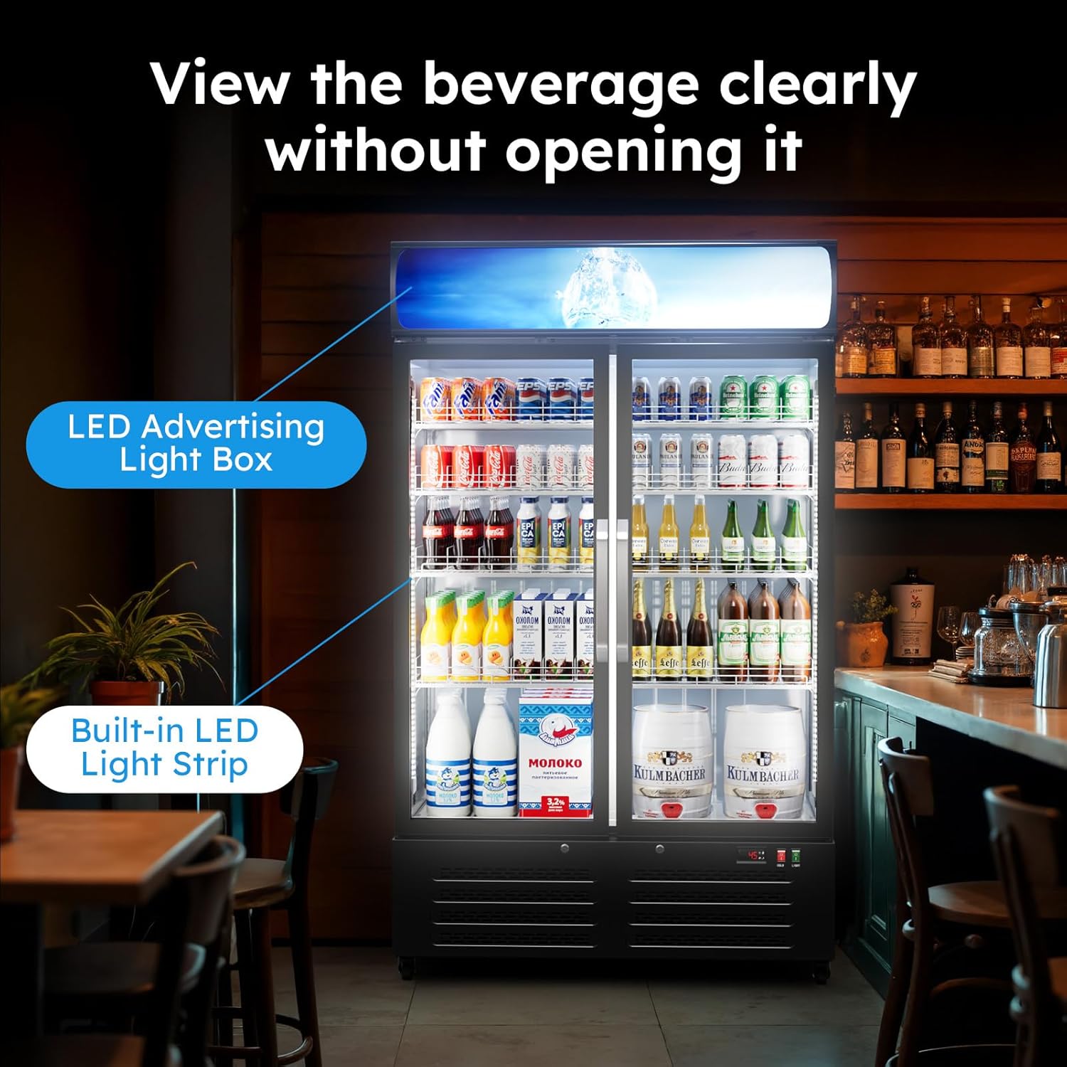 Kitma 12.5 Cu. Ft. Merchandiser Refrigerator Review: The Best ROI Tool for Small Businesses?