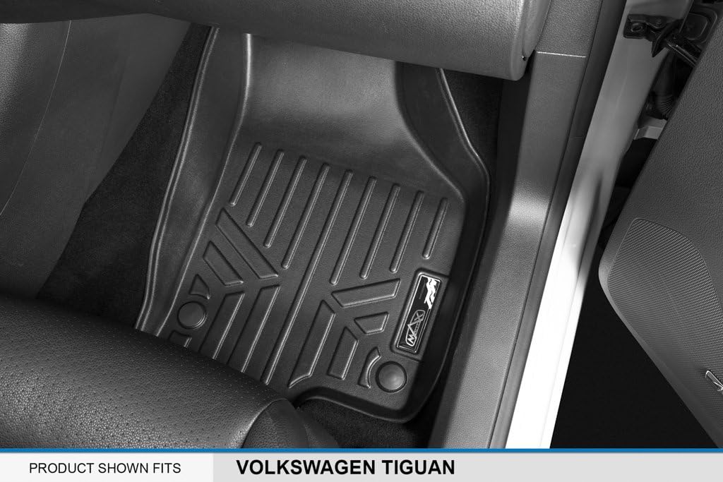 MAXLINER Floor Mats 2 Row Liner Set for 2009-2017 Volkswagen Tiguan - Image 3
