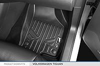 Vista 3 de MAXLINER - Juego de alfombrillas de 2 filas para Volkswagen Tiguan 2009-2017