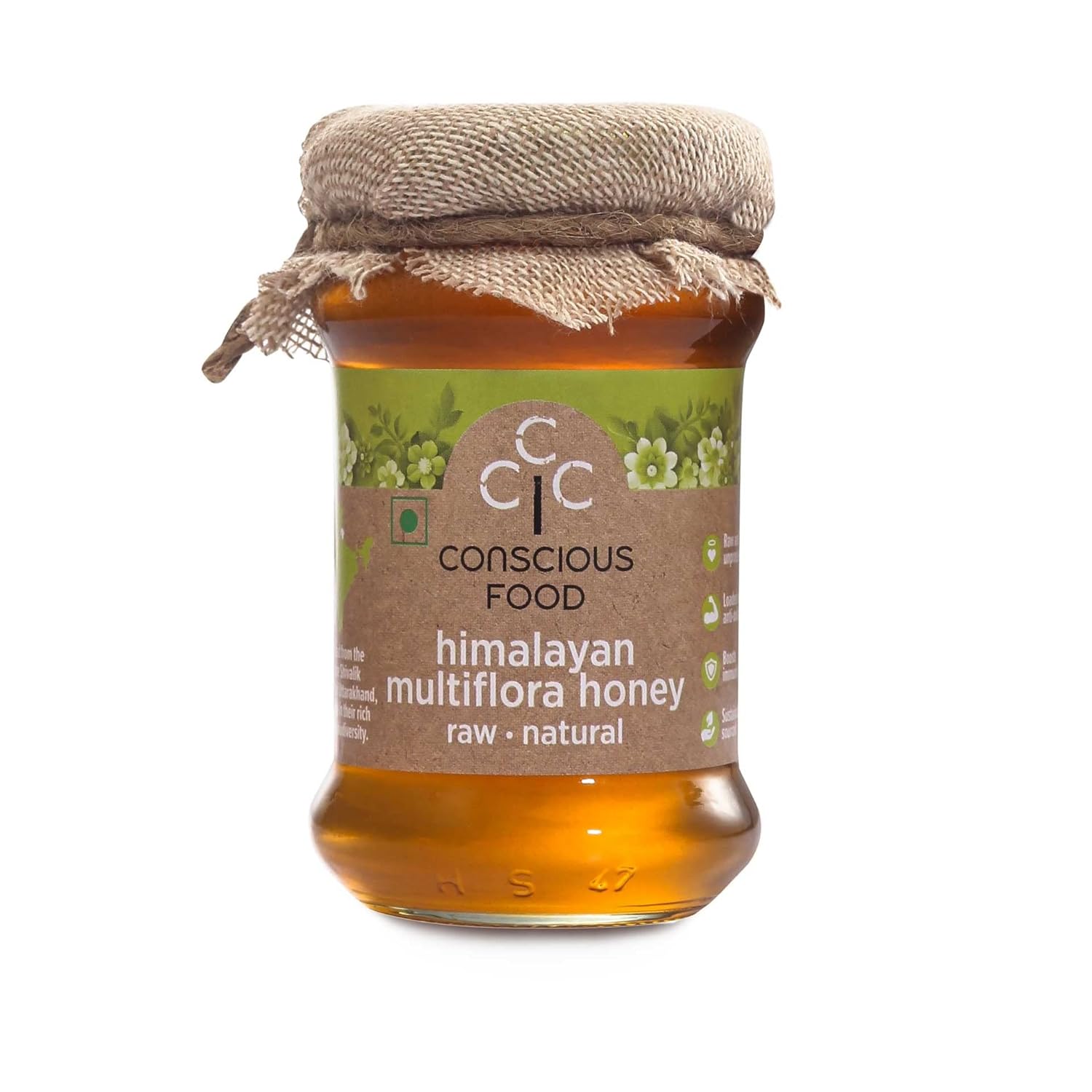 Conscious Food Himalayan Multi Flora Honey 200g NMR Tested Honey