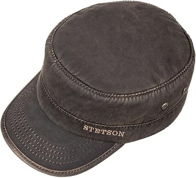 Stetson Datto Winter Army Cap Men Brown 