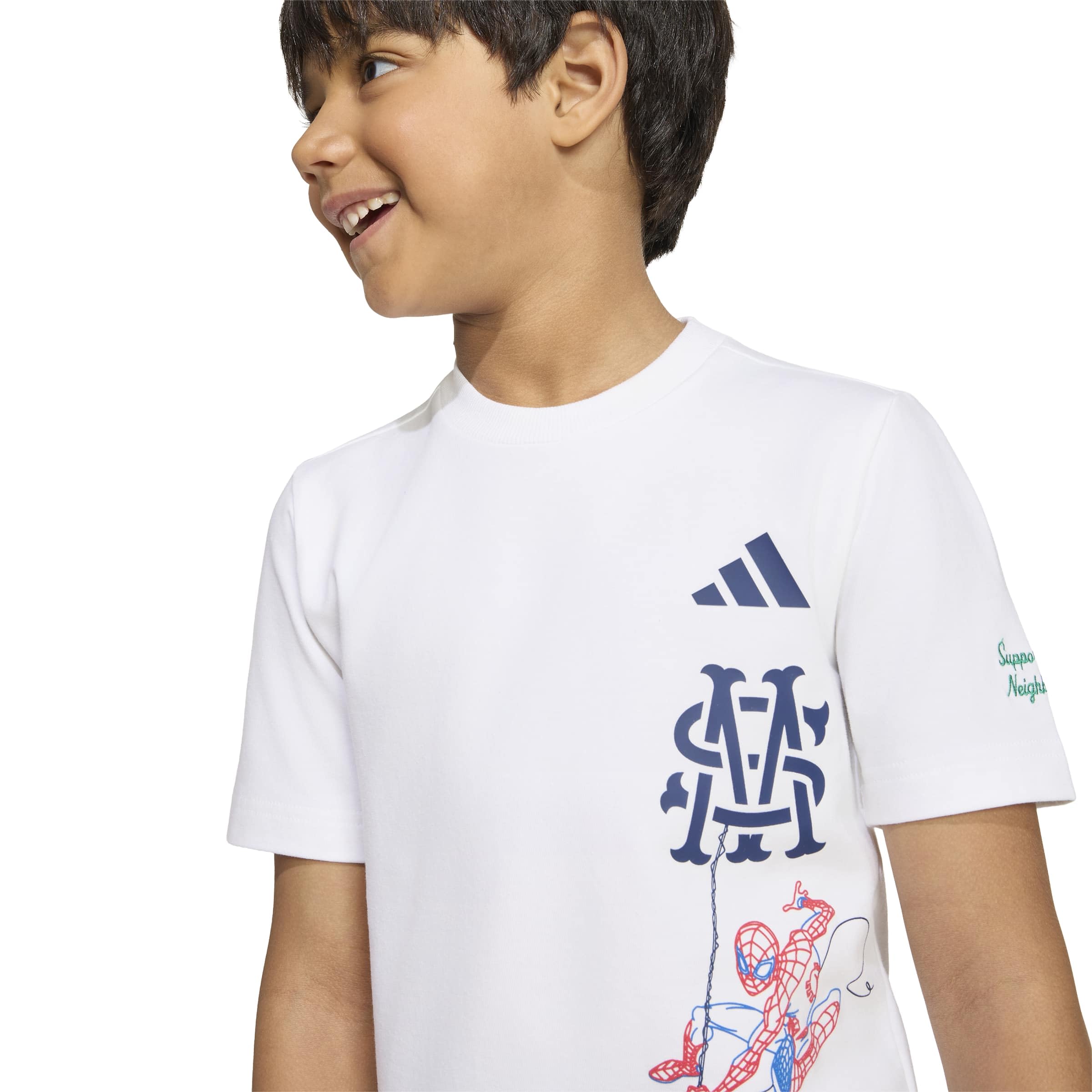 adidas Unisex Kids' Conjunto con Camiseta Marvel Spider-Man