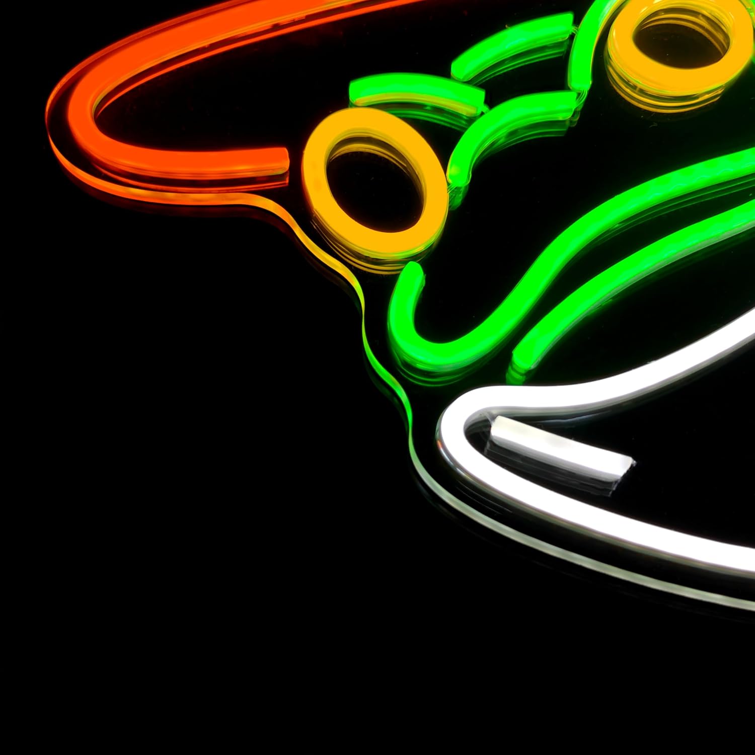 Frog Neon Sign for Wall Decor, Funny Cowboy Toad Neon Light, Classic Green Frog Led Light for Bar Man Cave Home Decor Patry, USB Powered