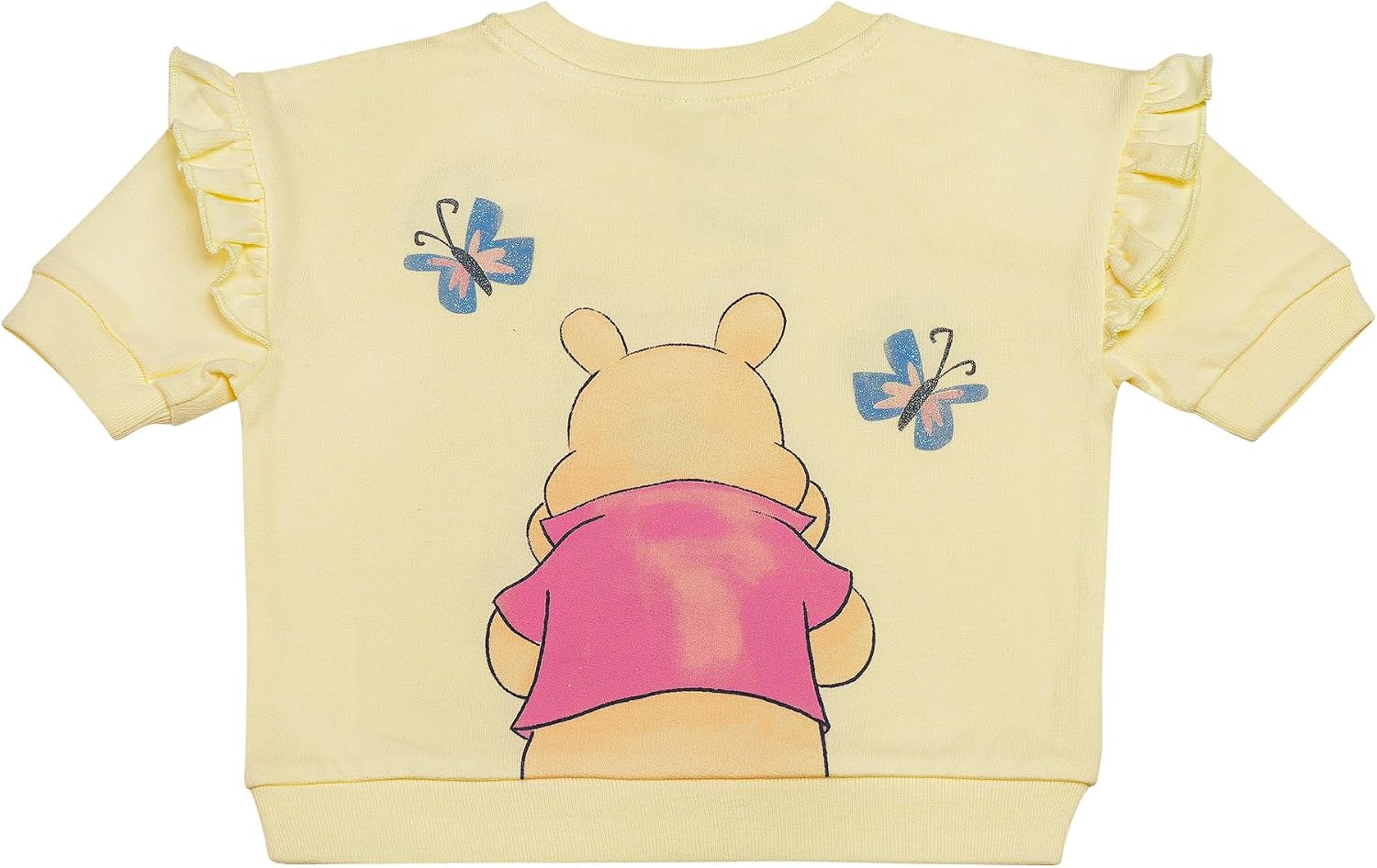 Magic Threadz Disney Clothes Baby Girls 2-Piece Short Set with Tee & Short - Minnie, Pooh, Stitch & Dalmatians Sizes (12M-3T)
