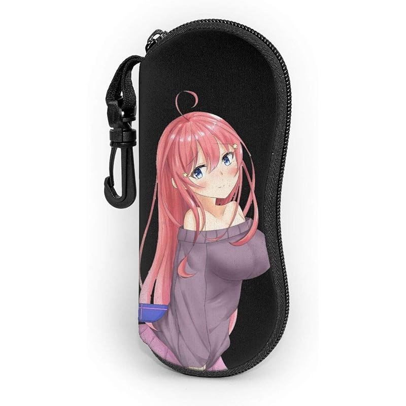 宇宙の香り 五等分の花嫁 中野 五月 なかの いつき メガネケース フック付き ファスナー式 メガネポーチ 軽量 擦り傷防止 防水 眼鏡ケース 持ち運び便利 メガネボックス おしゃれ サングラスケース 小物入れ Hanagrocare Com