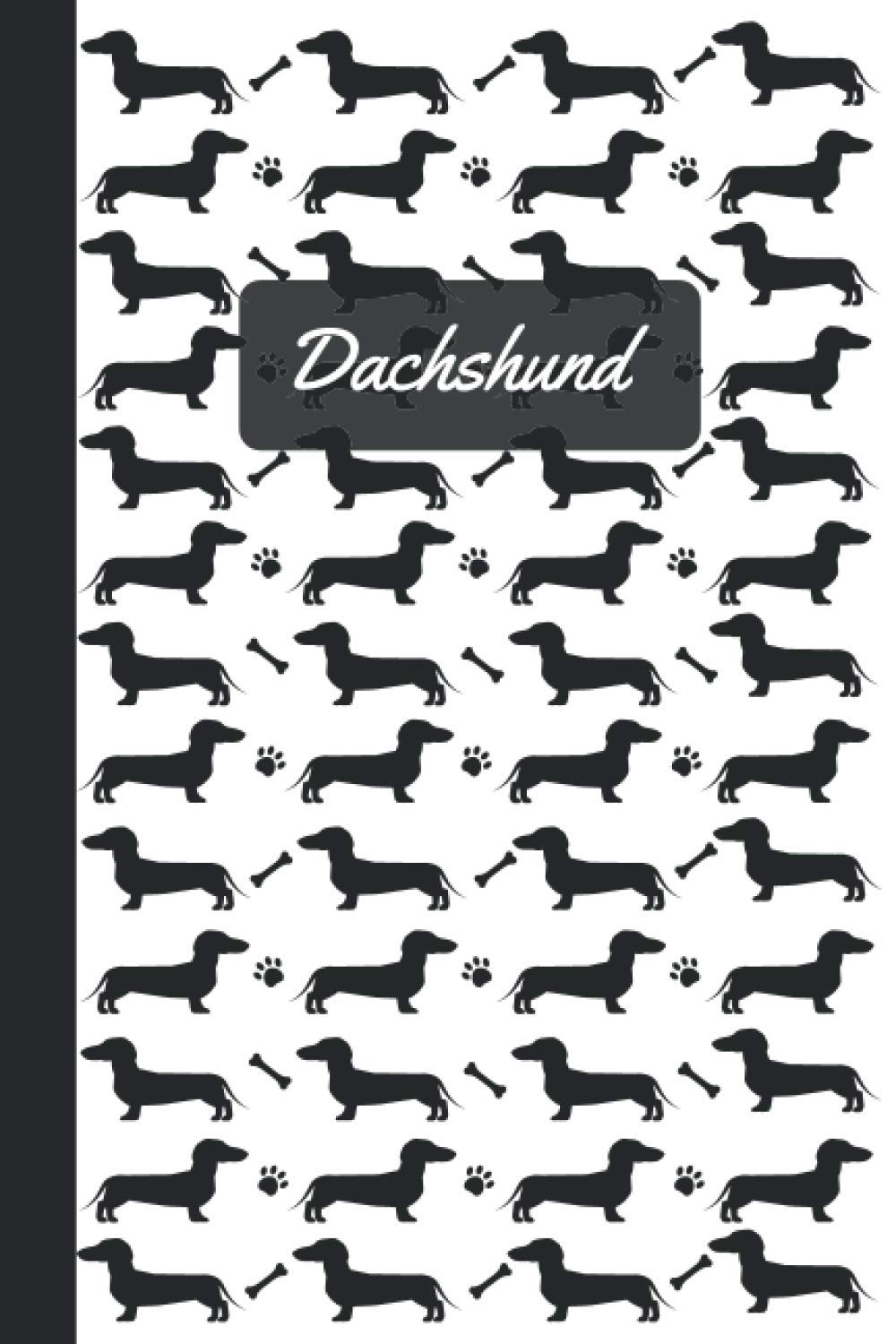 Dachshund: Dog Notebook | Cute, Funny Diary | (Dachshund Dogs Lovers) Journal | 6x9 | 110 Pages | Blank Lined Journal For Gift