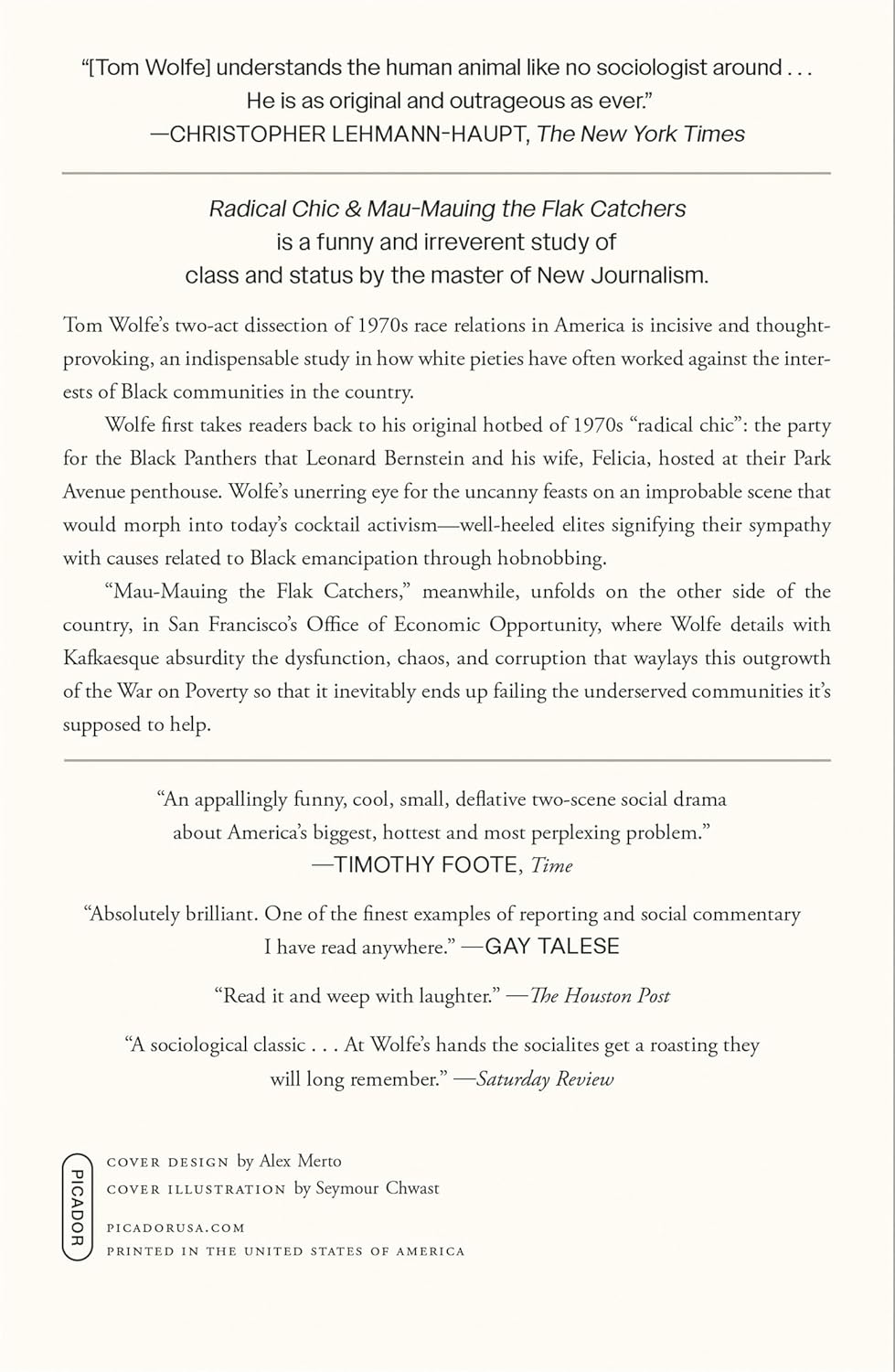 Radical Chic and Mau-Mauing the Flak Catchers      Paperback – August 27, 2024