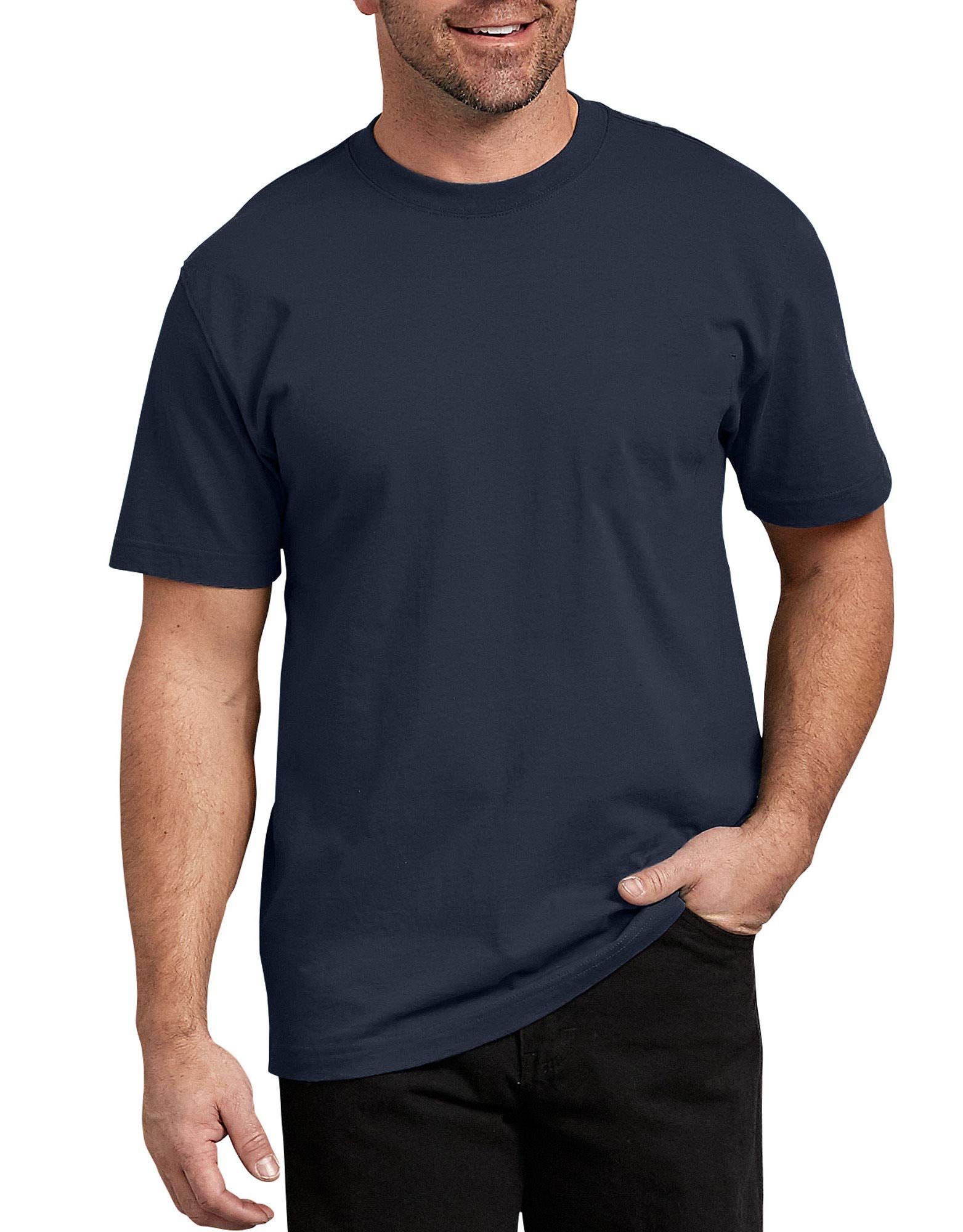 Dickies, Men's, Heavyweight SS TEE Relaxed, Dark Navy, S