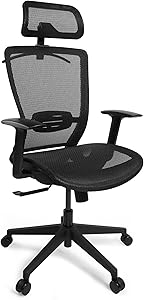 FLEXISPOT オフィスチェア デスクチェア OC3 多機能調節 シンクロロッキング 3段階固定 メッシュ素材 2Dヘッドレスト アームレスト ランバーサポート 静音キャスター コートラック付き(ブラック(メッシュ))