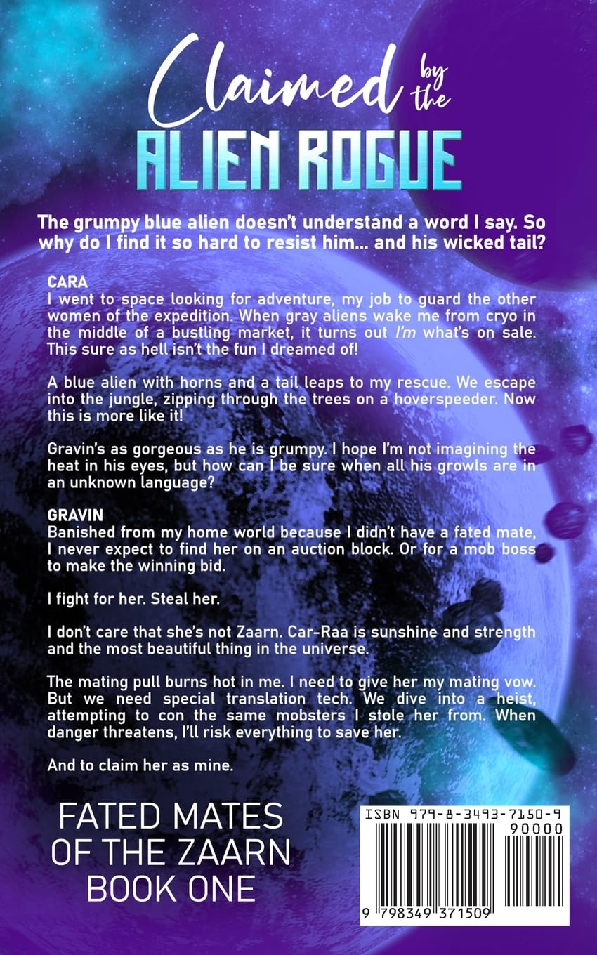 Claimed by the Alien Rogue: A Sci Fi Alien Warrior Romance: 1
