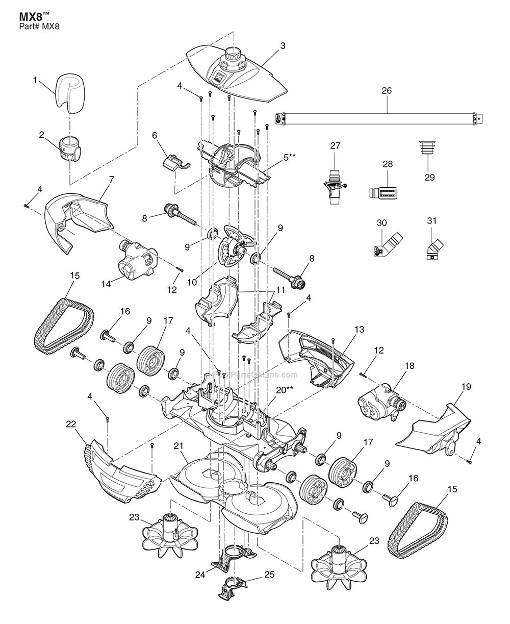 Zodiac Flow Gauge Replacement Kit , All Models #R0527500