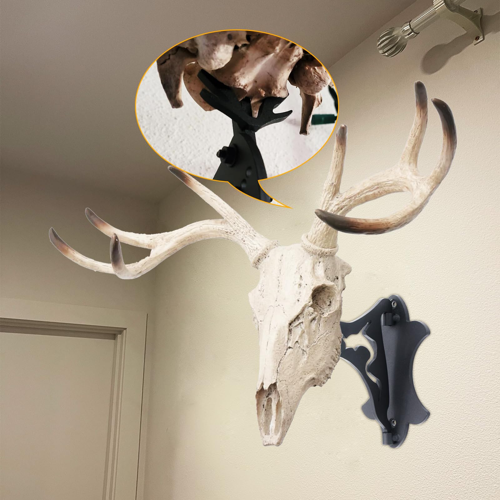 Amazon.co.jp: Skull Hooker ヨーロピアンマウント 調節可能な骨