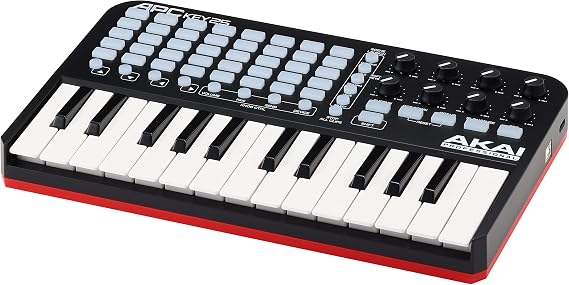 AKAI PROFESSIONAL APC Key 25 - USB MIDI Keyboard Controller for Ableton Live with 25 Piano Style Keys, 40 Buttons and 8 Assignable Encoders