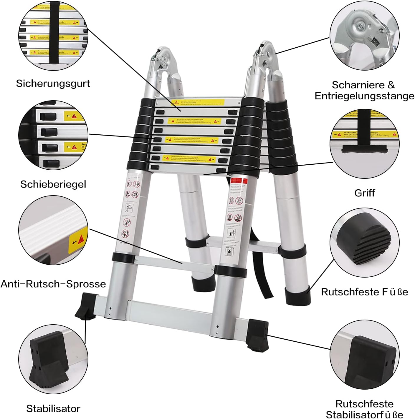 mejor escalera telescópica
