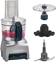Cuisinart FlexPrep 1.1L | Chop, Grate, Puree, Whisk | Stainless Steel Blade, Reversible Disc, Whisk | BladeLock | One Touch + Pulse | BPA Free