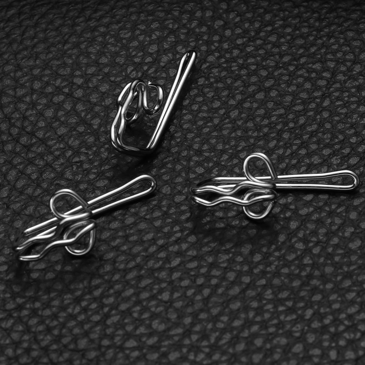 80 Pcs Curtain Hook 12x28mm Iron Wire Decorative Weight for Bedroom