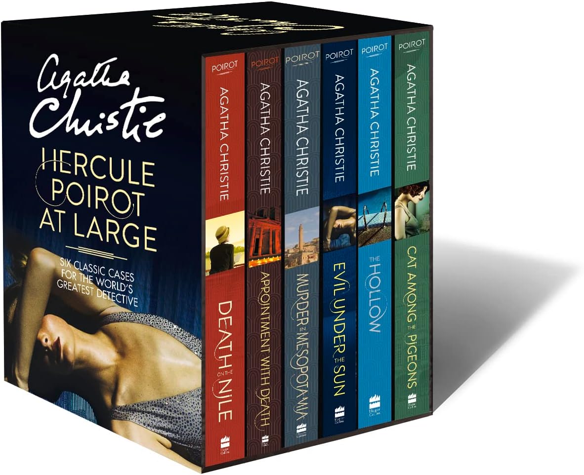 Hercule Poirot at Large: Six Classic Cases for the World’s Greatest Detective (Poirot) Paperback – November 30, 2017
