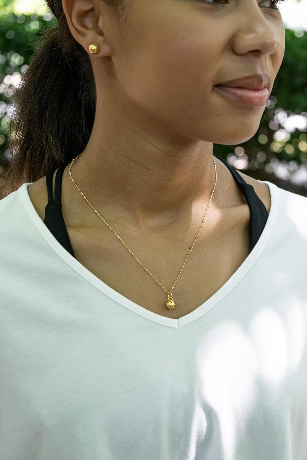 Chelsea Charles Soccer Charm Necklace for Women, Gift for Players, Athletes, Teams, Coaches and Fans