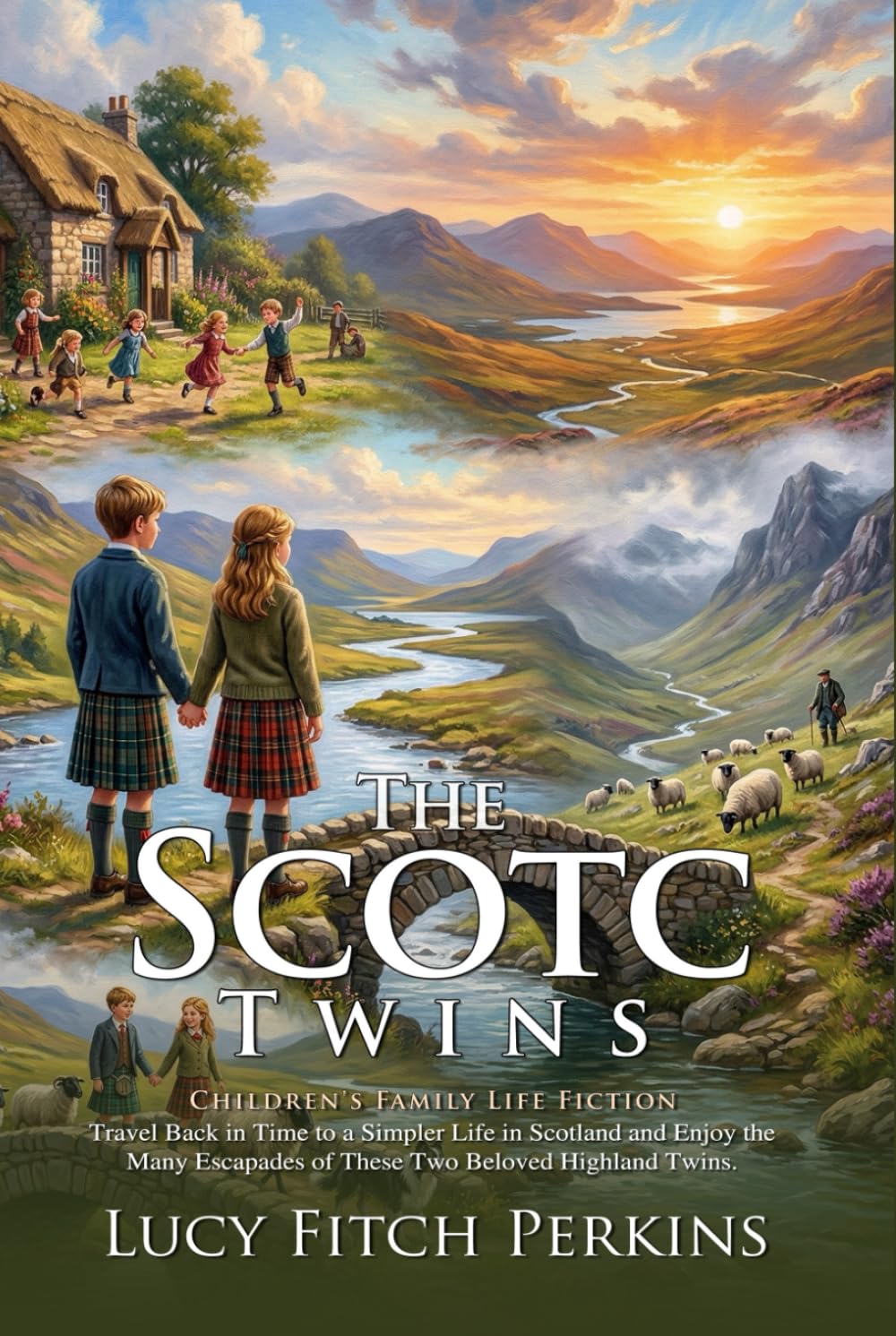 The Scotch Twins: A Classic Scottish Highland Adventure for Children: A Journey Into 20th Century Rural Scotland - Illustrated with Biography and Commentary
