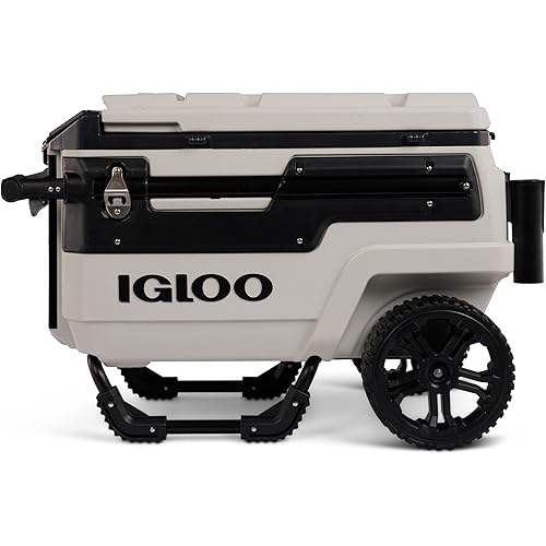 Igloo Trailmate Journey 70Qt Wheeled Cooler | Insulated Hard Shell Ice Chest
